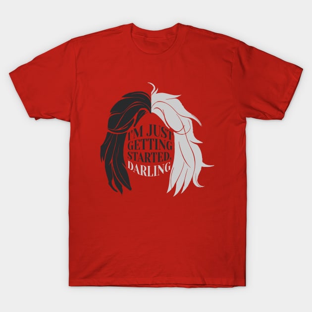 Cruella De Vil - Villains Quotes T-Shirt by MIST3R